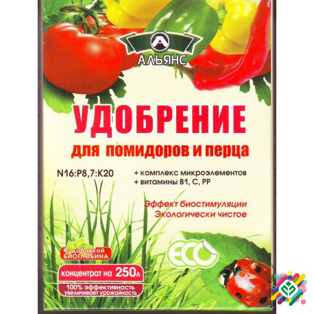 Альянсед добриво для помідорів і перцю 300 г. Херсон - зображення 1