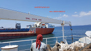 Hose handling crane manufacturer, new hose crane for tanker vessel, istanbul Измаил