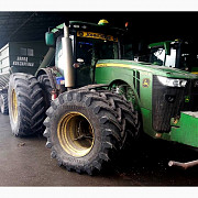 Колесен трактор John Deere 8345R, Сумска област. Украйна