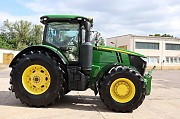 John Deere 7310R + GPS 2016, Полтава облысы. 