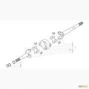 Хрестовина Carraro 04083, Хрестовина 106x30 Carraro, 6960475, M6960475, 6190253M91, 11716631, Київсь Україна