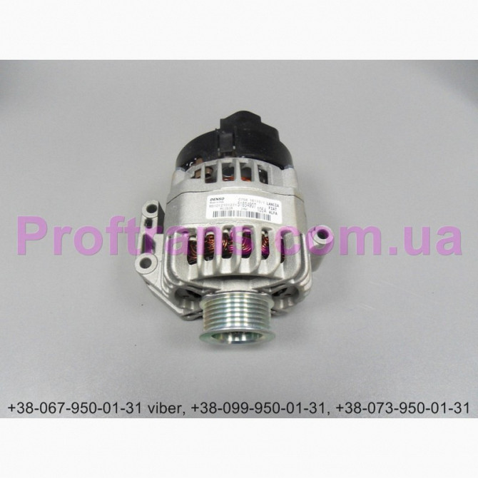 CA1855, 51854907 генератор 12V 105Amp Fi Doblo 1, 3mjtd 06-, peugeot Bipper 1.3HDI 10, Львівська обл.  - зображення 1