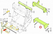 ДНИЩЕ БАРАБАНА 0009862812 claas оригінальна запчастина, Харківська обл. Україна