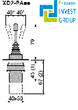 Перемикач: джойстик. SCHNEIDER ELECTRIC XD2PA24, Київська обл. Україна