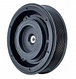 Муфта компресора кондиціонера DENSO 10PA17C 146 мм 8 ребер 12 В. (Шків + пластина + магніт), Харківс Україна