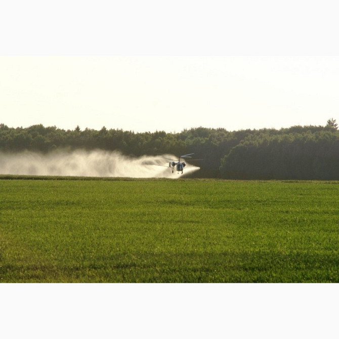 Авіа внесення фунгіцидів гелікоптером та кукурузником, Дніпропетровська область.  - зображення 1