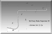 Зуб Easy Rake Superstar 20, Полтавська область. Україна