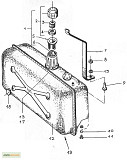 Запчастини до навантажувачів болгарського ДВ 1784, ДВ 1786, ДВ 1788, ДВ 1792. Паливний бак, Харківсь 