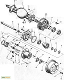 Запчастини до автопогрузчиків ДВ 1784, ДВ 1786, ДВ 1788, ДВ 1792. Балка з редукторами, Харківська об 