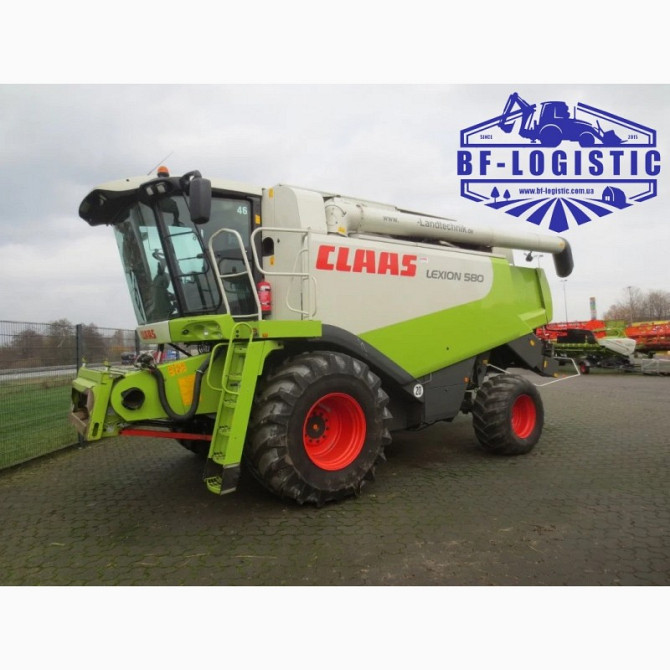 Зернозбиральний комбайн CLAAS Lexion 580 2004 року, Полтавська область.  - изображение 1
