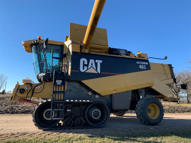 Комбайн CAT Lexion 465 Лексіон 465 на гусеницях TerraTrac з США, Одеська область.  - зображення 1