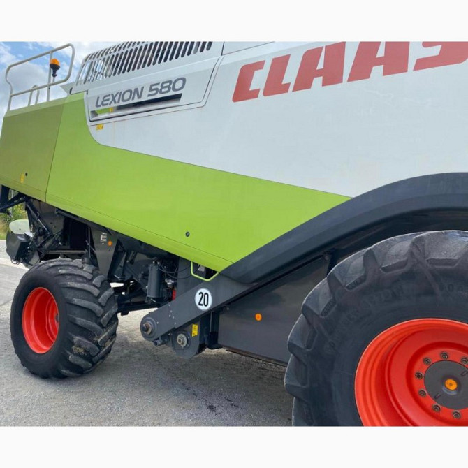 Комбайн зернозбиральний Claas Lexion 580 2009 року випуску, потужність двигуна 433 к.с., наробіток -  - изображение 1