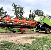 Комбайн зернозбиральний Claas Lexion 570, Сумська область. Україна