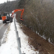 Мульчер на екскаваторі PRINOTH GRIZZLY M450e-900, Київ. Україна