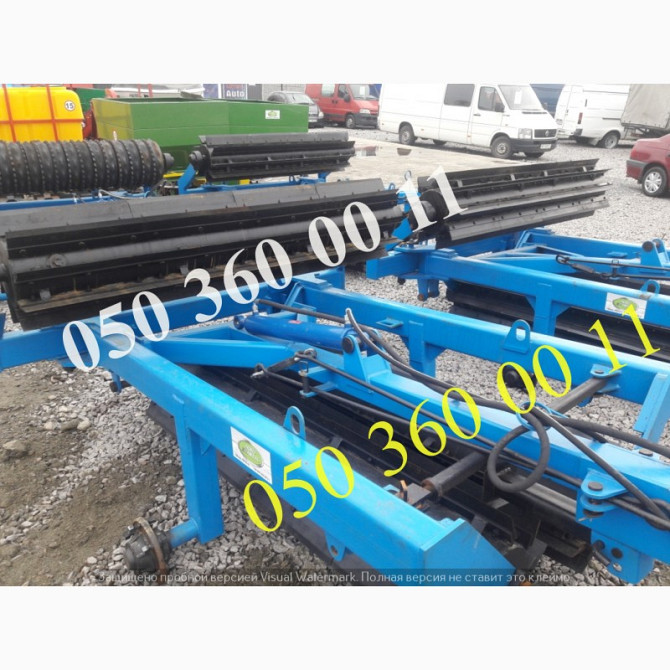 КЗК-6-04 каток - розмелює залишки кукурудзи та соняшнику, Дніпропетровська область.  - зображення 1