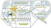 Сепаратор зерна ІСМ-5 з циклонно-осадовим комплексом. Очищення та калібрування будь-яких насінин, Ха 