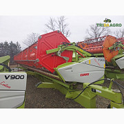 Жниварка зернова Claas V900, Київська область. Украйна