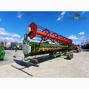 Жниварка зернова Claas V900, Київська область. Украйна