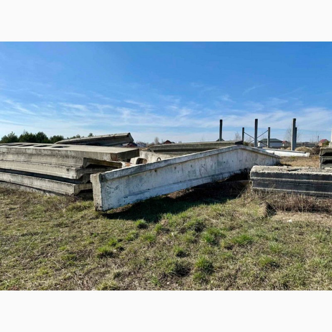 Продам жб ангар 36*66*6 м бу, Київська область.  - зображення 1