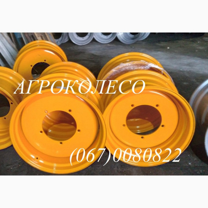Диски JCB 3CX і 4CX під шину 18.4-26 і 16.9-28, Дніпропетровська область.  - зображення 1