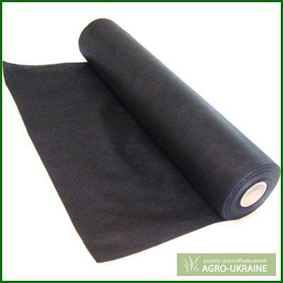 Агроволокно чорне для полуниці, агроволокно для мульчування, мульча. Харківська область.  - зображення 1