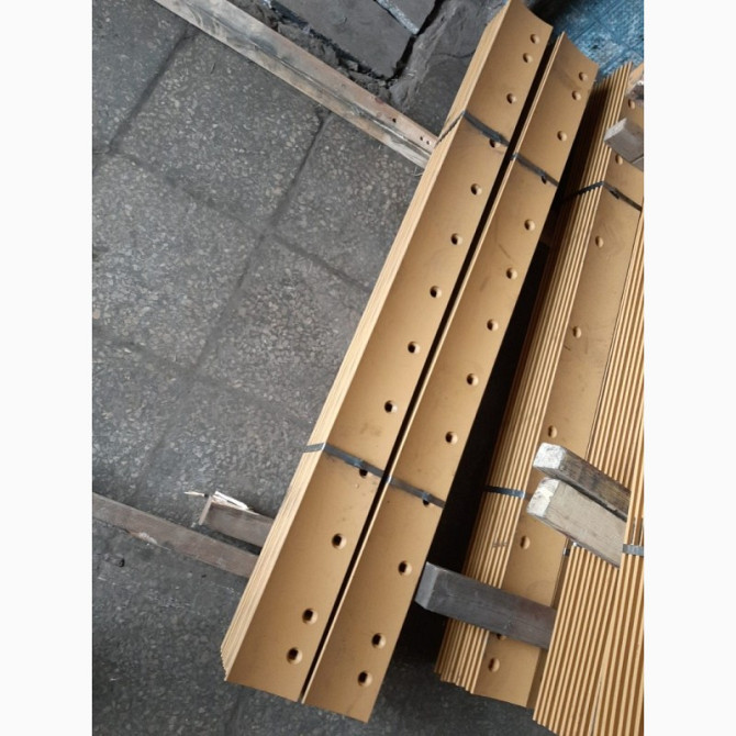 Ніж леміша відвалу з ріжучою кромкою для леза грейдера SEM CATERPILLAR 5D9553 KOMATSU 232-70-12143,   - зображення 1