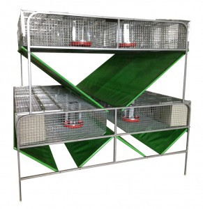 Клетка маточная-откормочная двухъярусная КМО2/2, Запорізька обл.  - зображення 1