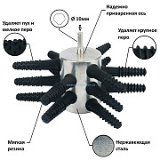 Перосъемная насадка на дрель 100-15 для уток, кур, бройлеров, Харківська обл. 