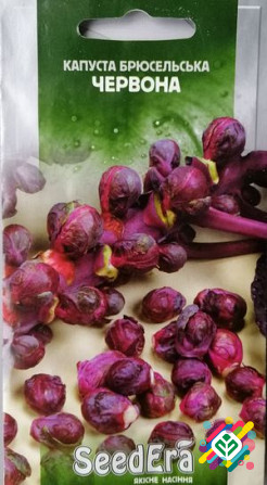 Капуста брюссельська Червона 0,1 г SeedEra. Херсон - зображення 1