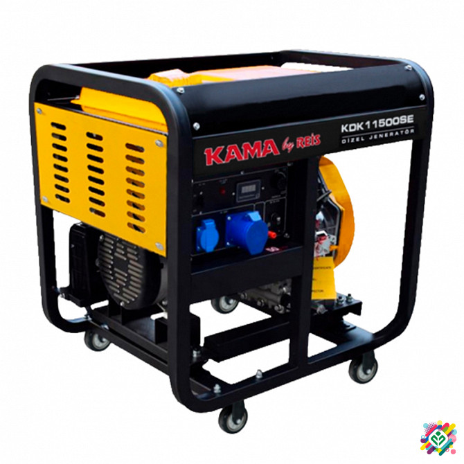 Генератор KAMA KDK11500SE. Київ - изображение 1