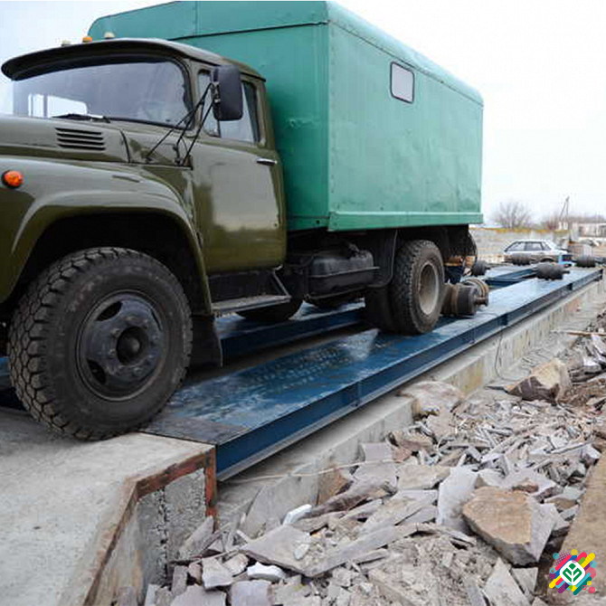 Автомобільні ваги ВА-50 т, електронні ваги для статичного зважування автомобілів  - изображение 1