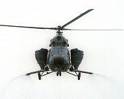 Внесение минудобрений вертолётом Чернігів