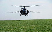 Внесение агрохимии вертолётом Николаев